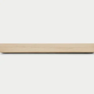 Tristi Wandplank Eiken Verjongd Afgeronde Hoeken Op Maat