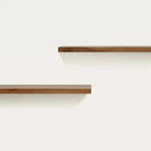 Tabula Wandplank Zwevend Walnoot Op Maat